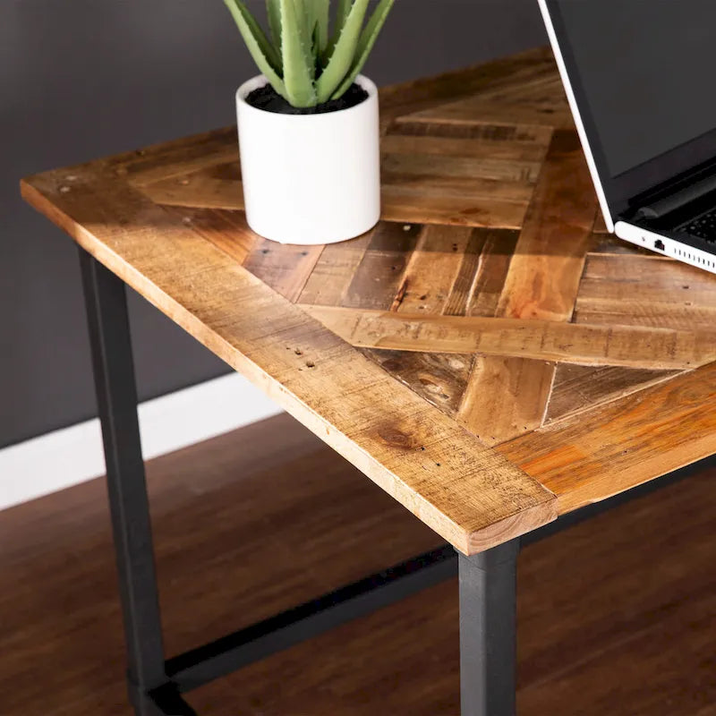 Modern Farmhouse Reclaimed Wood Desk