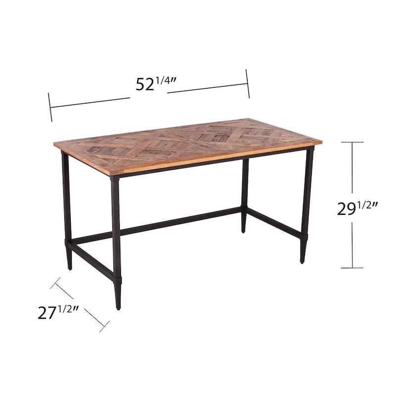 Modern Farmhouse Reclaimed Wood Desk