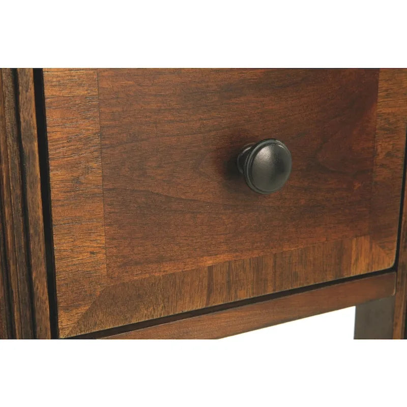 Contemporary Chairside End Table with Drawer - 13W x 22D x 23H