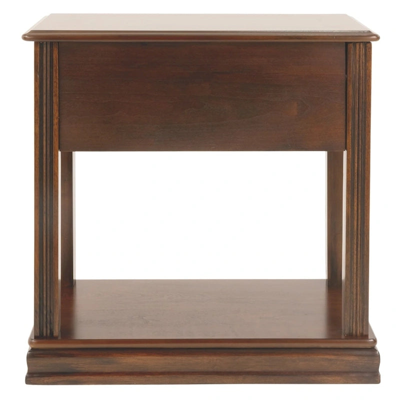 Contemporary Chairside End Table with Drawer - 13W x 22D x 23H