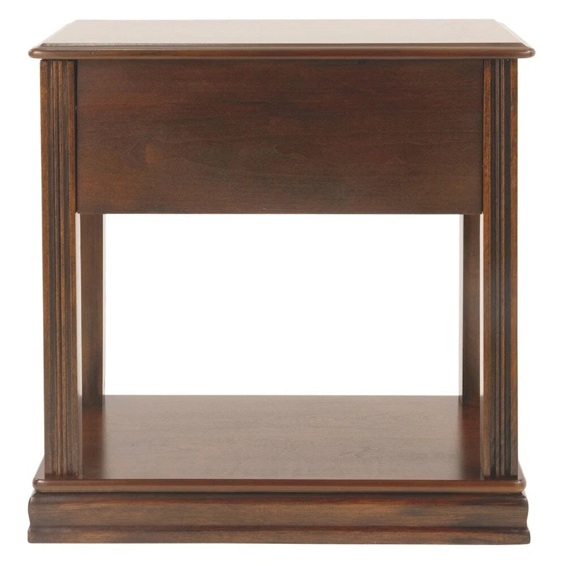 Contemporary Chairside End Table with Drawer - 13W x 22D x 23H