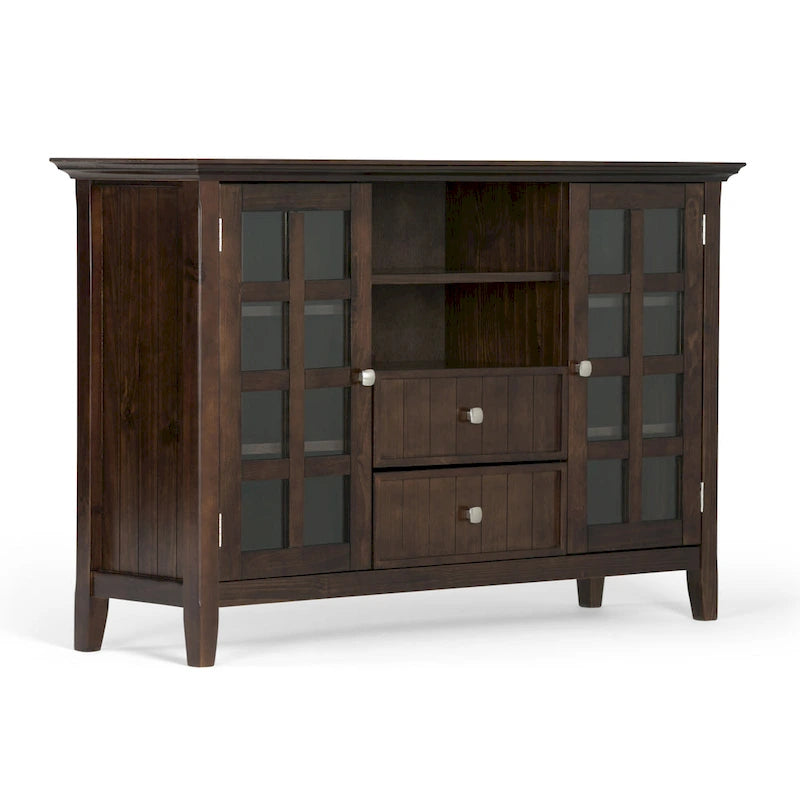Solid Wood 53" TV Media Stand for TVs up to 60 Inches
