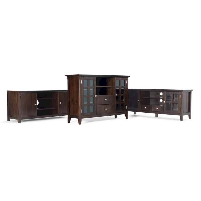 Solid Wood 53" TV Media Stand for TVs up to 60 Inches