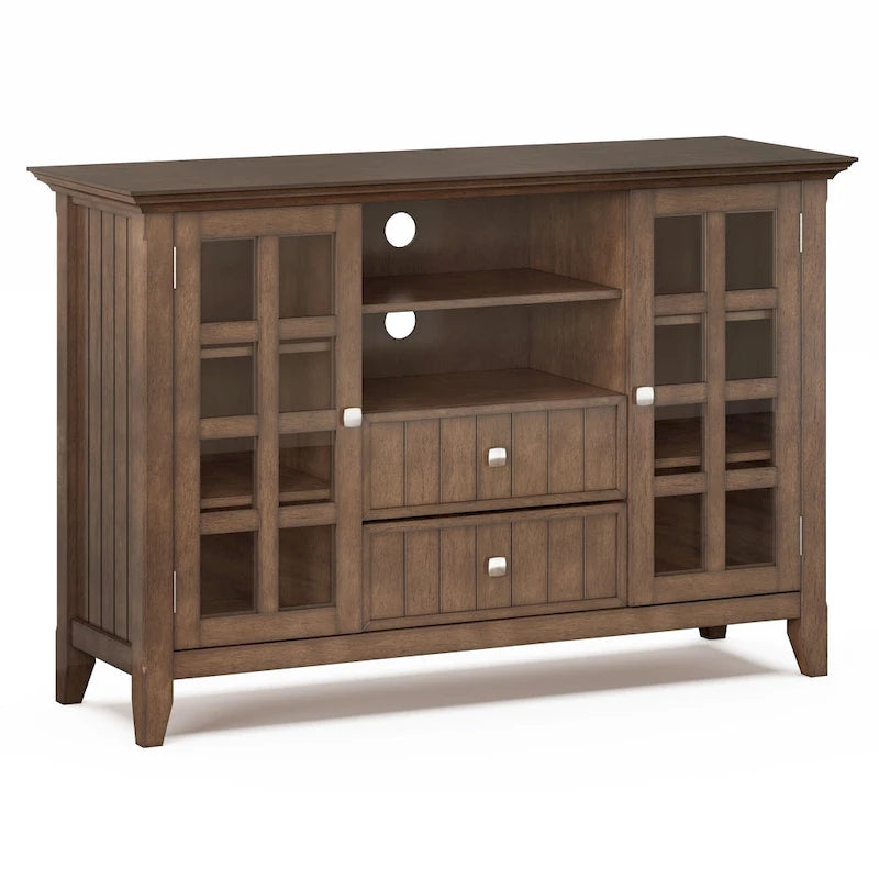 Solid Wood 53" TV Media Stand for TVs up to 60 Inches