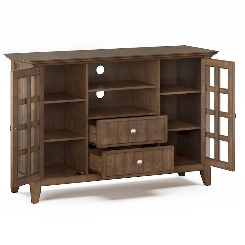 Solid Wood 53" TV Media Stand for TVs up to 60 Inches
