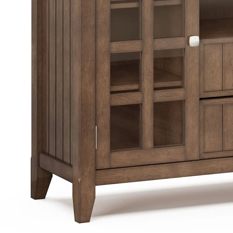 Solid Wood 53" TV Media Stand for TVs up to 60 Inches