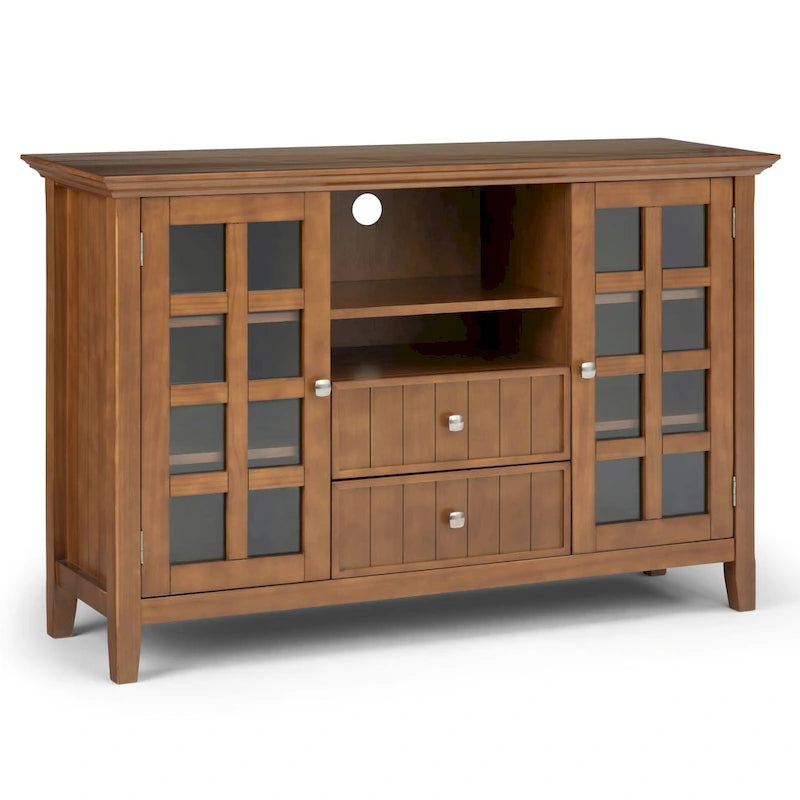 Solid Wood 53" TV Media Stand for TVs up to 60 Inches
