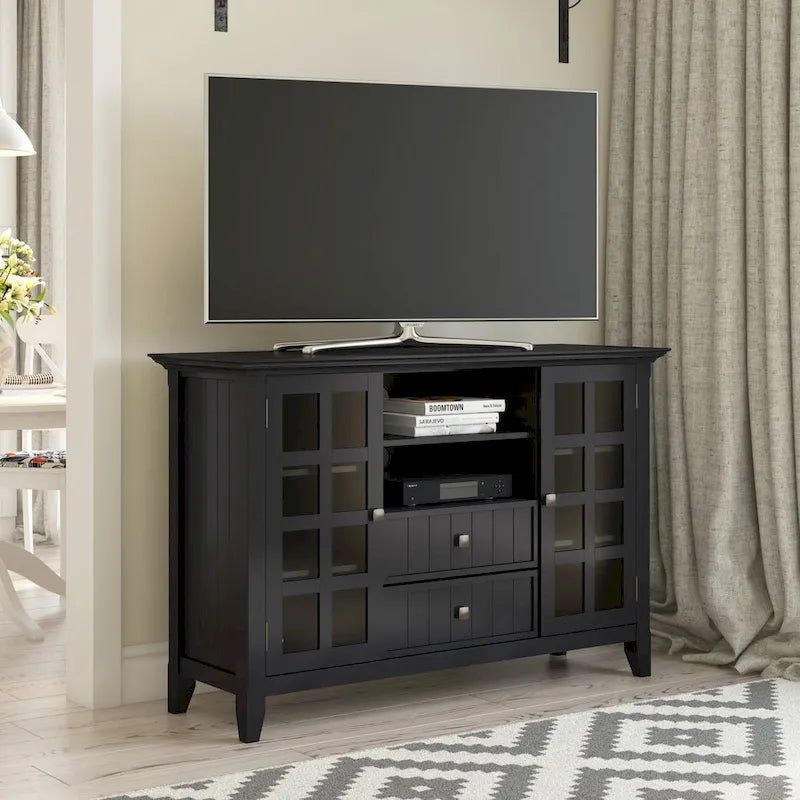 Solid Wood 53" TV Media Stand for TVs up to 60 Inches