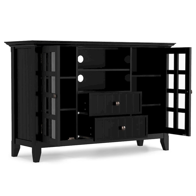 Solid Wood 53" TV Media Stand for TVs up to 60 Inches
