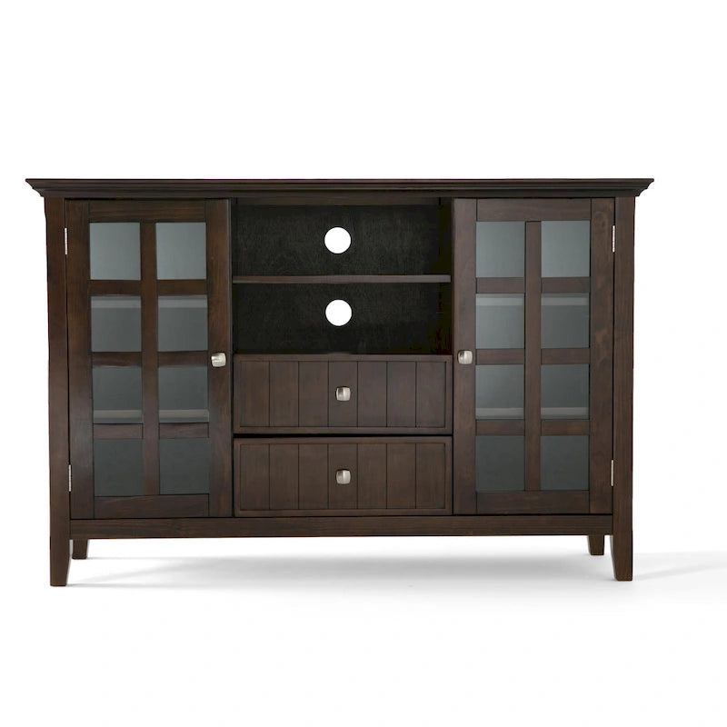 Solid Wood 53" TV Media Stand for TVs up to 60 Inches