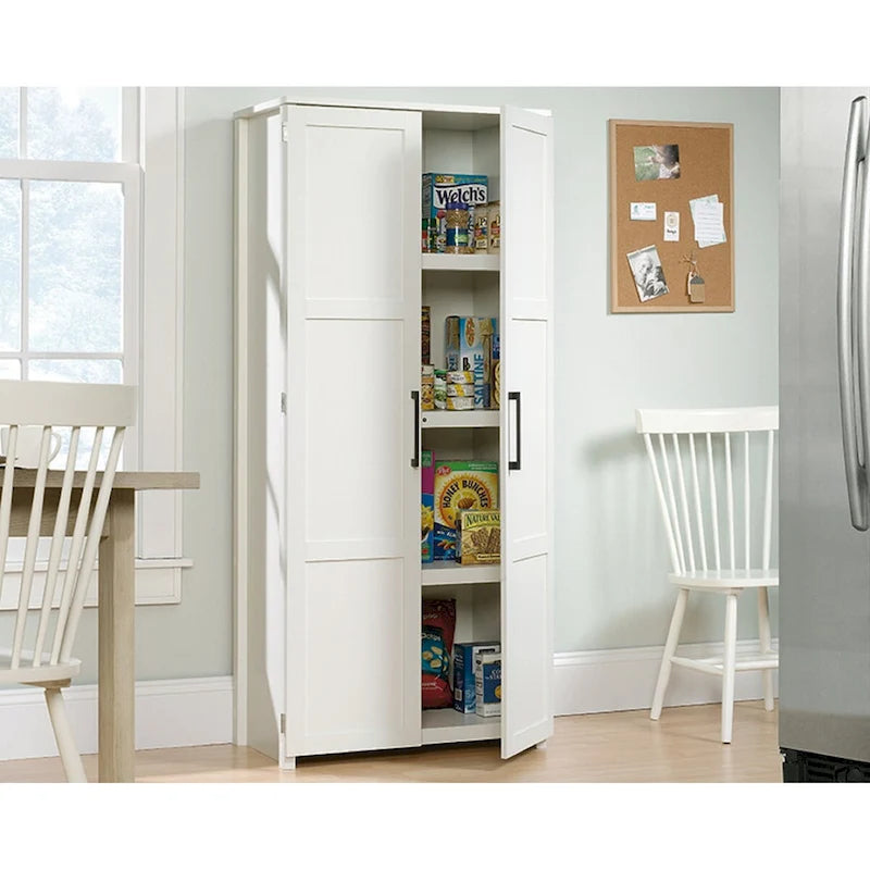 Versatile Storage Cabinet with Framed Panel Doors