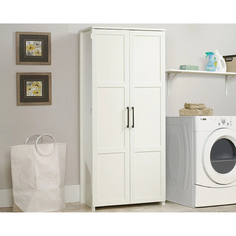 Versatile Storage Cabinet with Framed Panel Doors