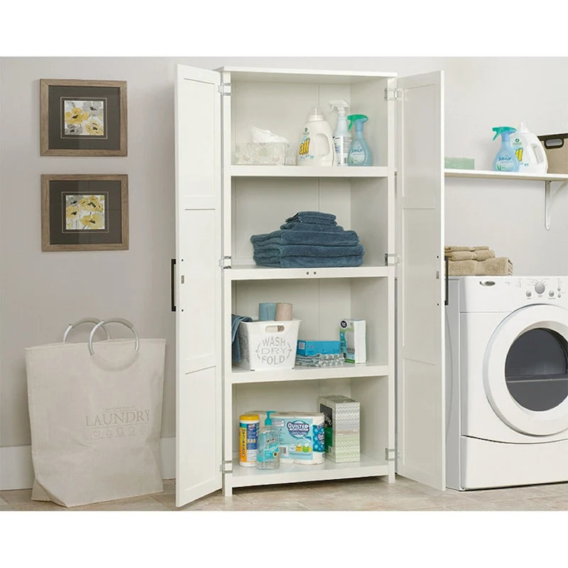 Versatile Storage Cabinet with Framed Panel Doors
