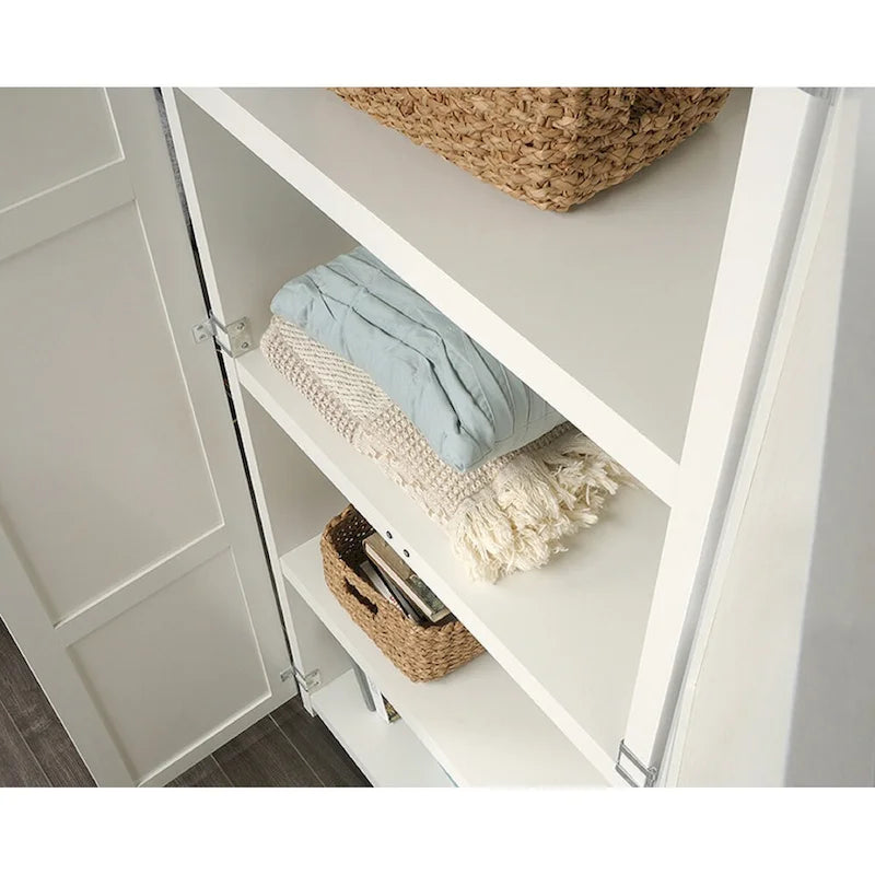 Versatile Storage Cabinet with Framed Panel Doors